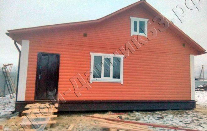 3 Брусовой дом ОД-8 7×9, 63 м², Ленинградская область, Всеволожский район, Деревня Хапо-Ое (9)